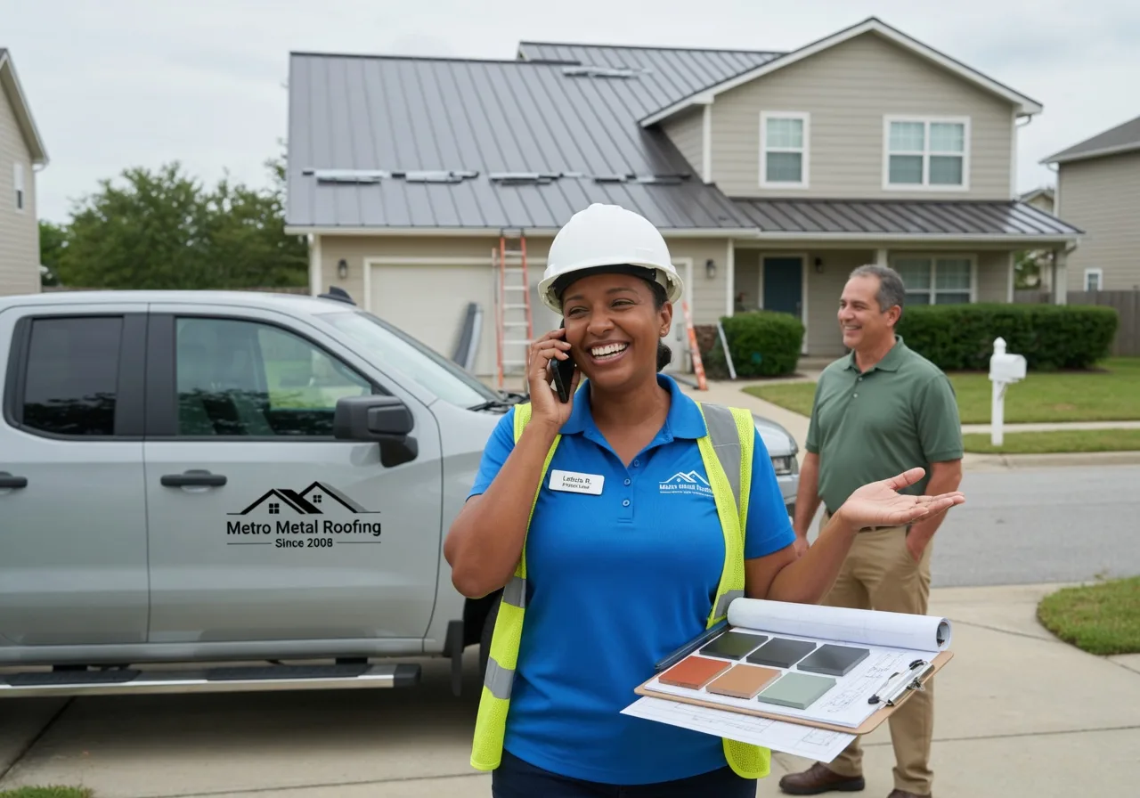 Storm Damage Metal Roof Repair in Garden Grove, IA